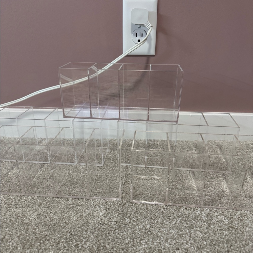 Clear Acrylic Storage Organizer